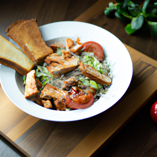 Kuřecí řízek s bramborovým salátem