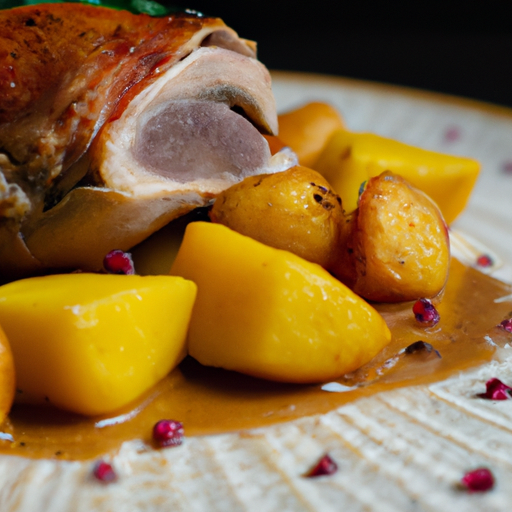 Kuře s hranolkami a omáčkou