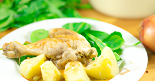 Kuřecí maso s mangem.