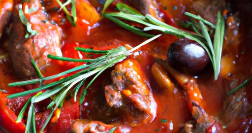 Cacciatore s kuřecím masem