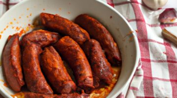 Kuřecí salsiccia s bulgurem