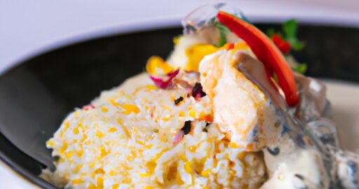 Rybí kari s okurkou a jogurtem