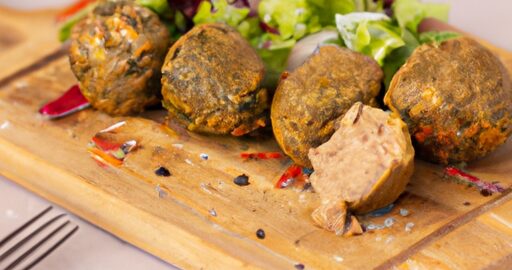 Kořeněné kuřecí kofta kuli.