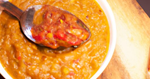 Rajčatový chutný karí fazole