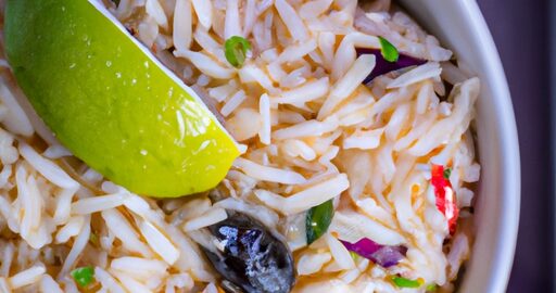 Rizoto se šťavou z limetky