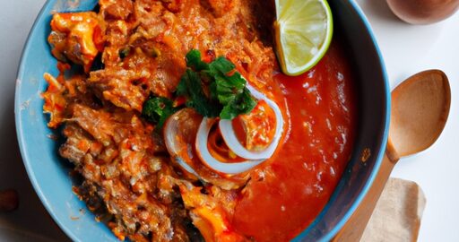 Kořeněné fazole s quinoou.