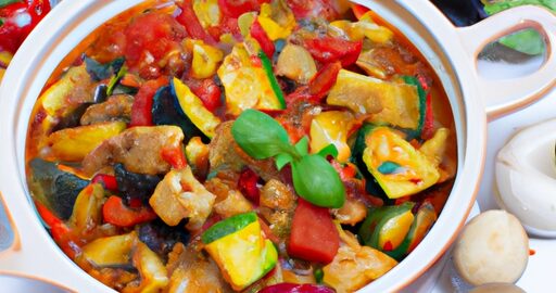 Ratatouille s dušenou zeleninou