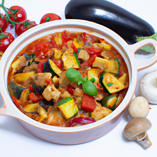 Ratatouille s dušenou zeleninou