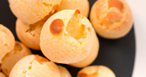 Kuřecí pão de queijo šišky