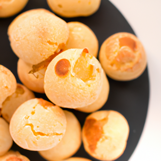 Kuřecí pão de queijo šišky