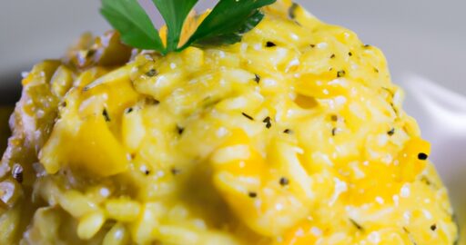 Risotto s hříbky a sýrem