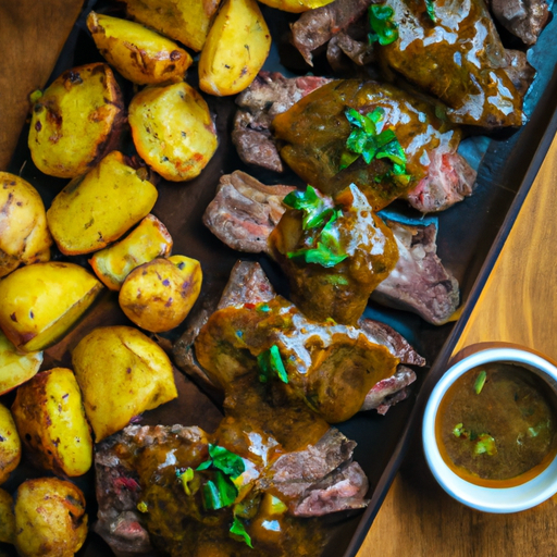 Asado v argentinském stylu