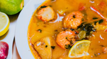 Moqueca de peixe s kokosovým mlékem