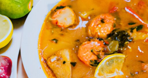 Moqueca de peixe s kokosovým mlékem