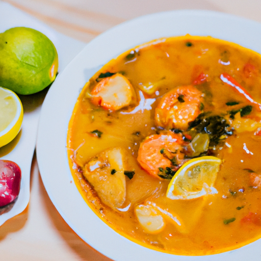 Moqueca de peixe s kokosovým mlékem