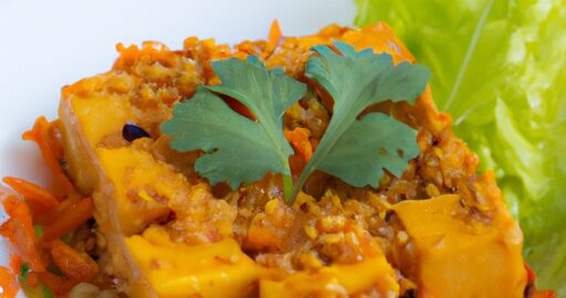 Kuskus se zeleninou a tofu