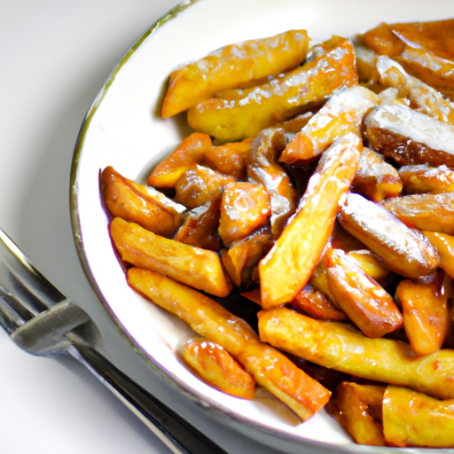 Gofry se slaninou a javorovým sirupem