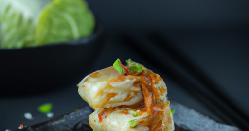 Kimchi placky z cuket