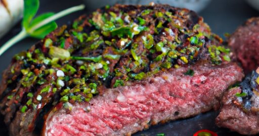 Argentinské biftečky s chimichurri.