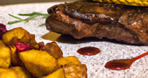 Květákový steak se šťouchanými bramborami