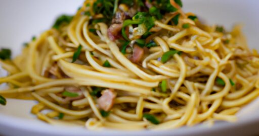 Kuřecí nudle s zeleninou