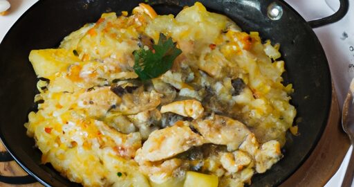 Kuřecí francouzská klasika s hříbky