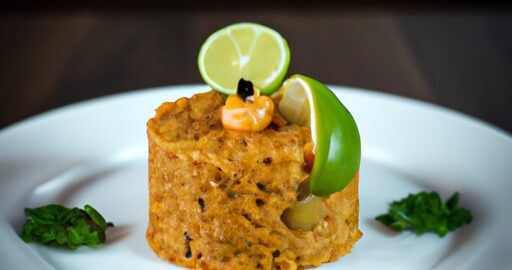 Houbové rizoto s rajčaty.