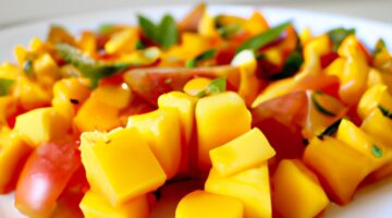 Kuřecí salát s mango