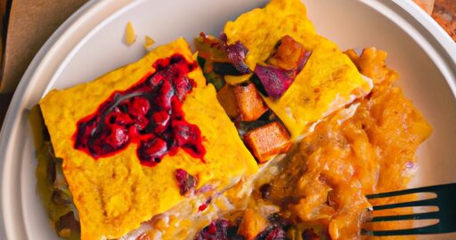 Krkonošský kulajda se houbami