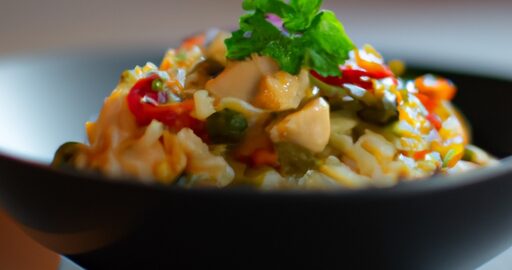 Zeleninový kuskus s kuřecím masem