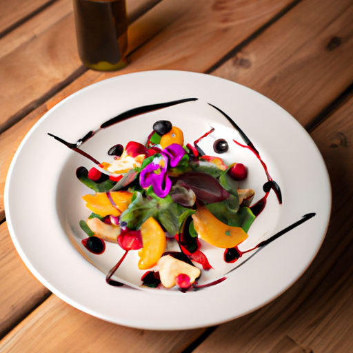 Kuře na vinegrette s bramborem