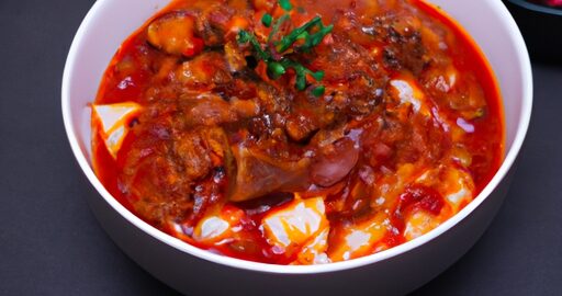 Bramborový guláš s houbami