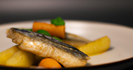 Ryby s jarní cibulkou a zázvorem