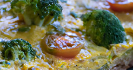 Brokolicová quiche s tofu plnkem