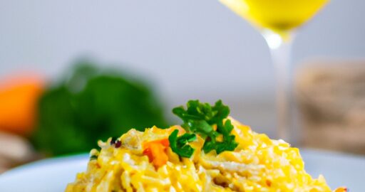 Rizotto s hřiby a šafránem