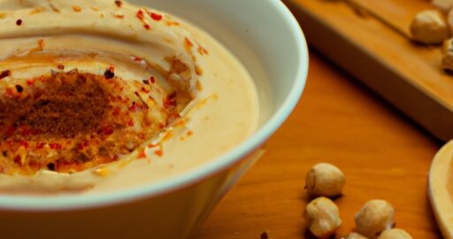 Hummus s pečeným paprikou