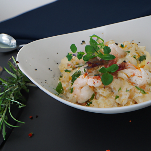 Jasmínová rýže s krevetami a zeleninou