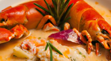 Bouillabaisse rybí polévka s krabem.