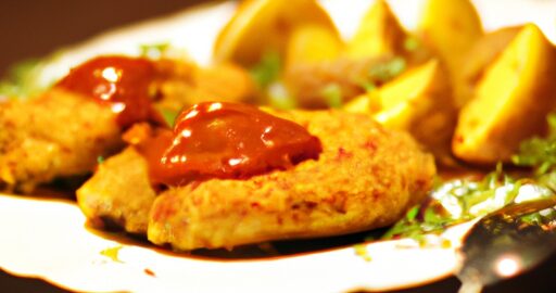 Pečené krůtí stehno se šťouchanými bramborami