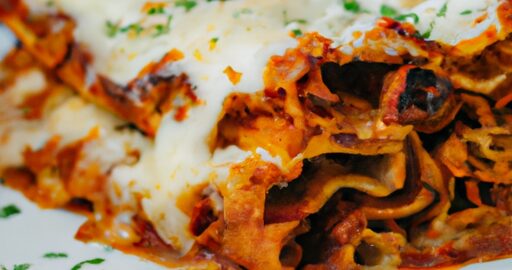 Špenátové lasagne s ricottou.