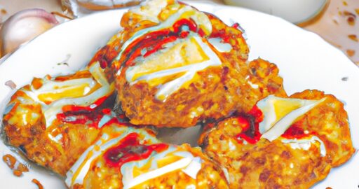 Kuřecí hrudky se sýrem.