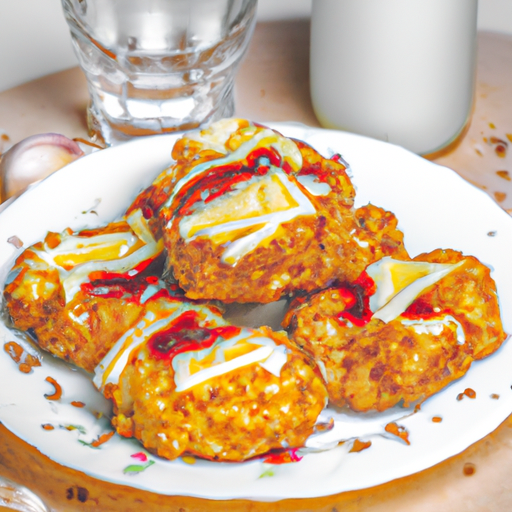 Kuřecí hrudky se sýrem.