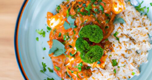 Kořeněné quinoo s pečenou zeleninou