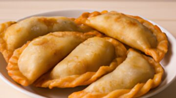 Empanadas s masa a sýrem