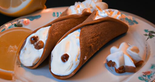 Cannoli s ricottou a citrusem