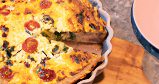 Quiche Lorraine s býčím okem