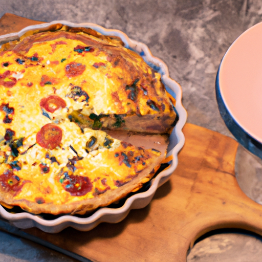 Quiche Lorraine s býčím okem