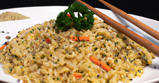 Ryžové nudle s masem a zeleninou