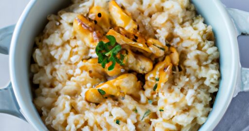 Rýžové kuličky s jogurtem