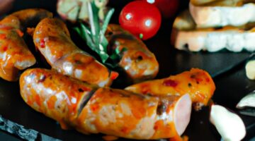 Plněný pečený brambor s chorizem